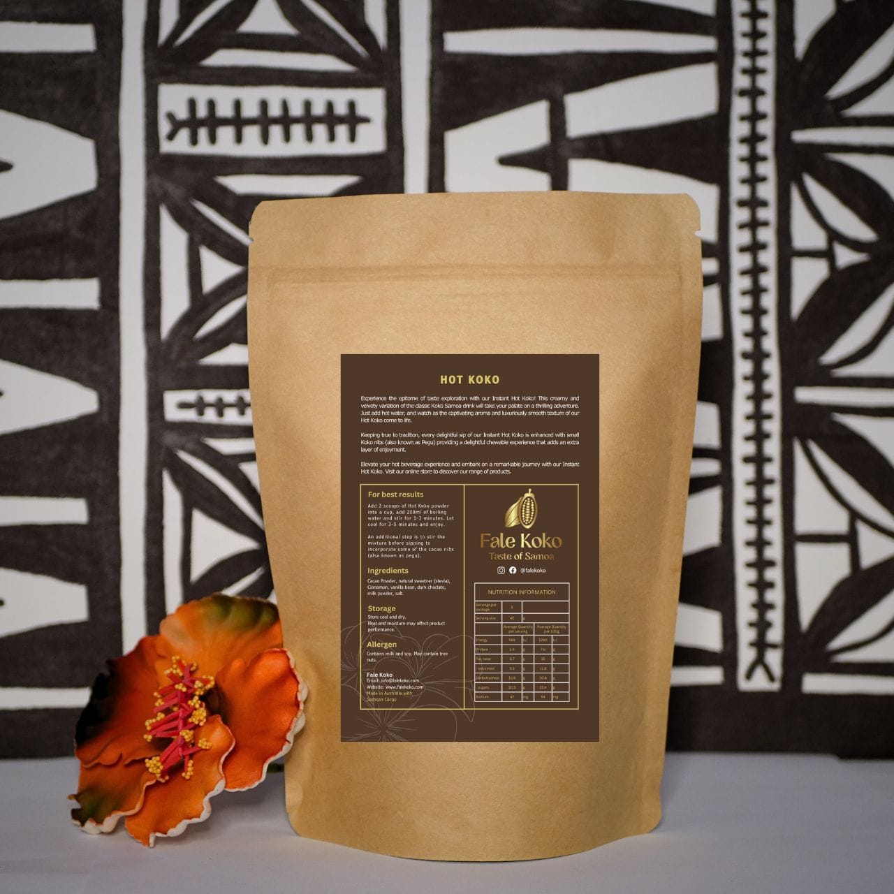 Hot Koko | 250g Authentic Samoan Cocoa