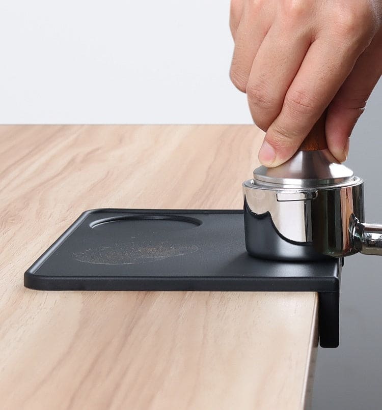Coffee Tamper Pad Corner Pad Non-slip Solid Color Silica Gel Pad
