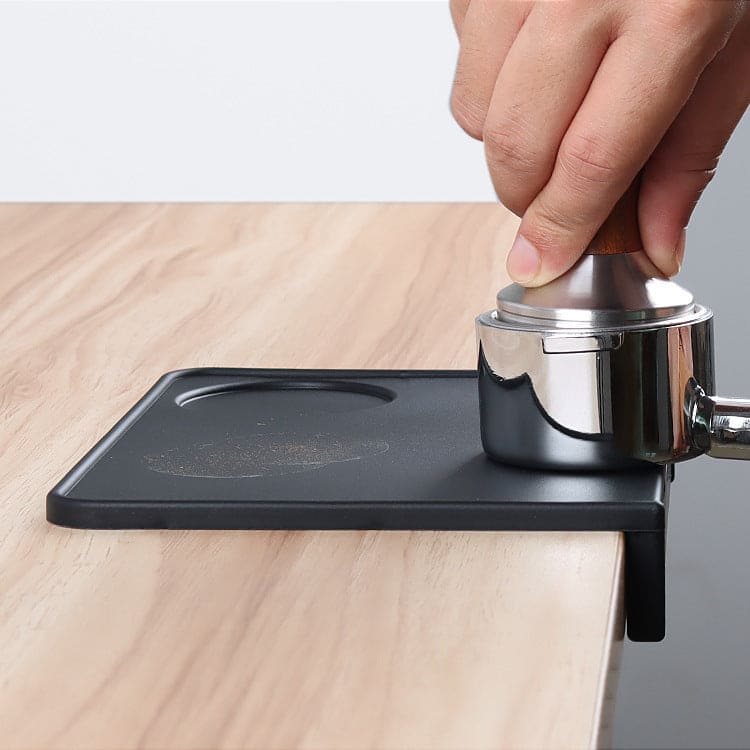 Coffee Tamper Pad Corner Pad Non-slip Solid Color Silica Gel Pad