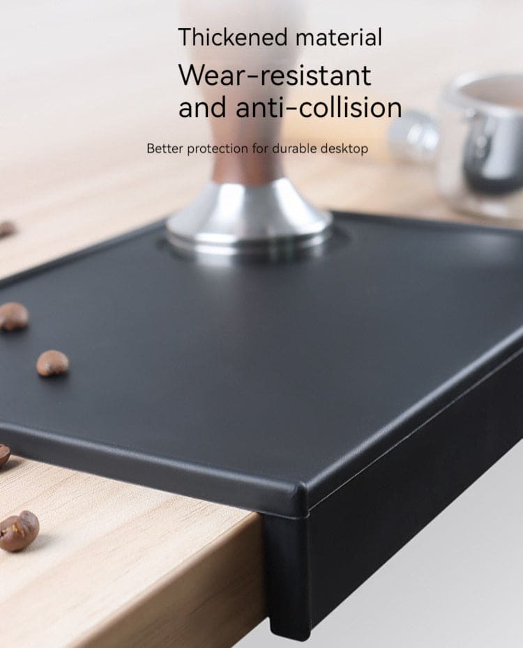 Coffee Tamper Pad Corner Pad Non-slip Solid Color Silica Gel Pad